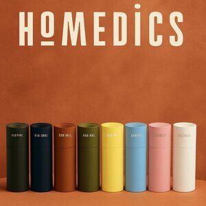 HoMedics Portable USB Ultrasonic Humidifier Travel Size - Pick Your Color! NEW